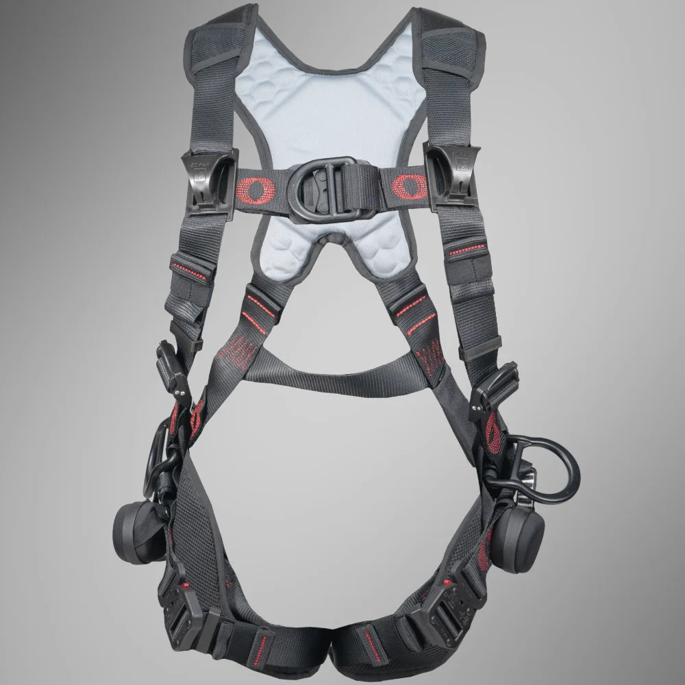 UnitySafe Psycho Wind Energy Harness (Beltless) - Lightweight and ergonomic fall protection harness designed specifically for wind energy professionals. Features premium hardware, adjustable straps, and comfortable padding for long hours of work at height.